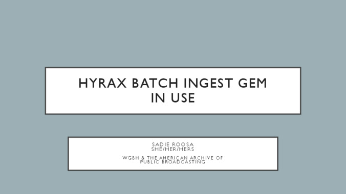 <span itemprop="name">Hyrax batch ingest gem in use</span>