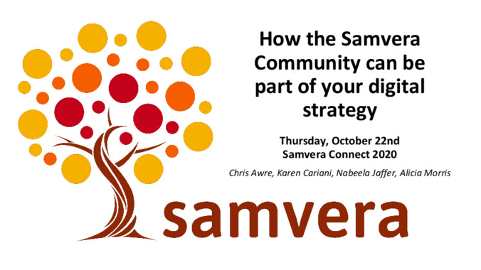<span itemprop="name">Samvera for AULs: how the Samvera Community can be part of your digital strategy</span>