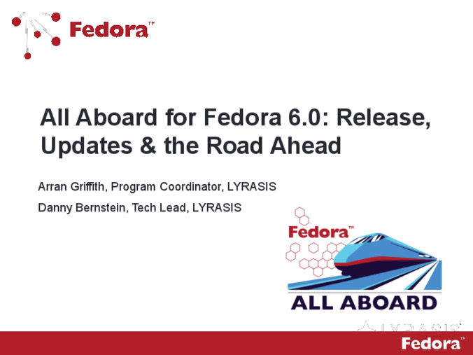 <span itemprop="name">All Aboard for Fedora 6.0: Release, Updates & the Road Ahead</span>